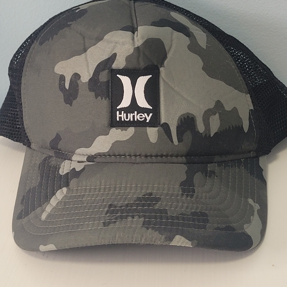 Hurley Camo Trucker Hat